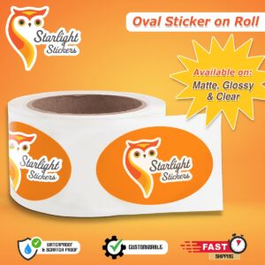 On A Roll: Oval Labels